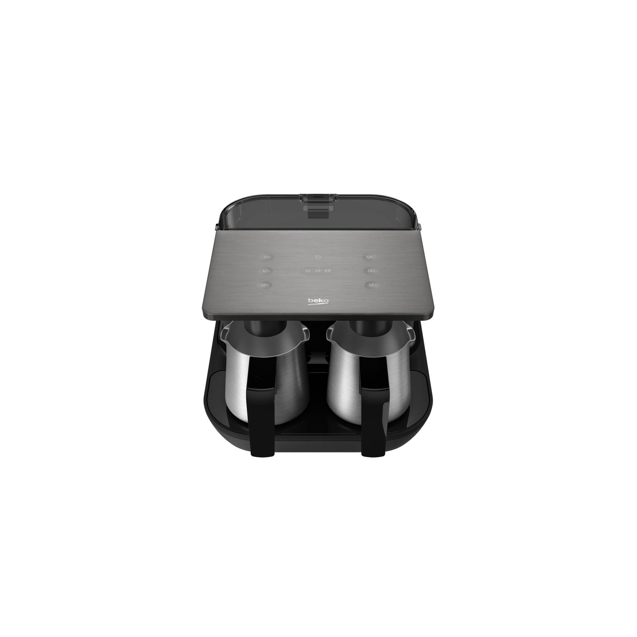 Beko TKM 8961 A Keyf Antrasit Çelik İkili Kahve Makinesi - 0.00 TL